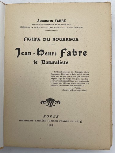 Figure rouergue jean henri - du,