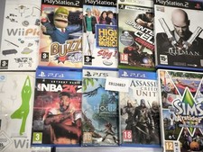 Lot De 10 Jeux Vidéo - PS2