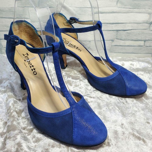 Repetto baya blue suede - repetto,