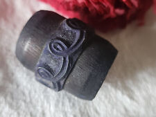 Tampon ancien frise pour rouleau à festonner festonneur broderie création N°34