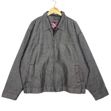 Veste En Jean Grise Streetwear Cyber y2k Vintage 2000’s