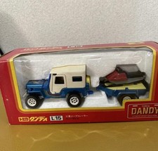 Remorque Jeep Tomica Dandy Mitsubishi avec voiture moulée sous pression...