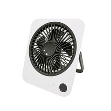 Ventilateur de Bureau F-Air Blanc Noir
