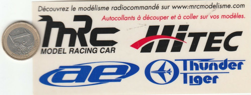 Autocollants modélisme mrc - autocollants., modélisme.