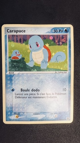 Carte pokémon carapuce - carte,