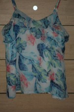 ABERCROMBIE KIDS blouse/top/tunique fleurie 9/10 ans