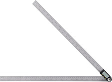 Digital Angle Ruler 20Inches/500Mm Stainless Steel Digital Angle Finder and Prot