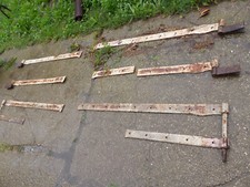 Ancien jeu Grosses Pentures pour Portail bois longueur 137 cm