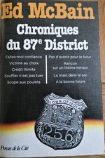 Ed McBAIN Chroniques du 87e