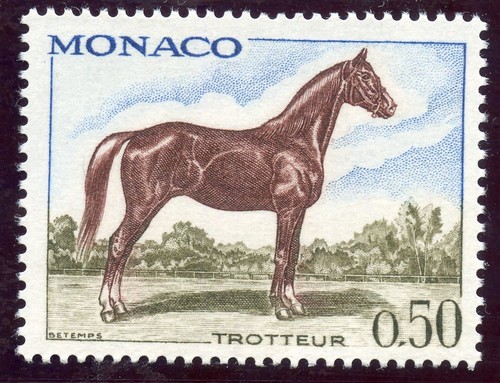 Stamp timbre monaco n - timbre, de