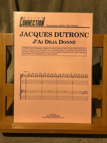 Dutronc ai déjà donné - j.,