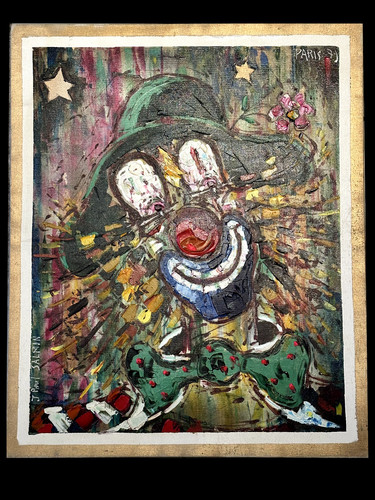 Tableau clown par jean paul - clown,
