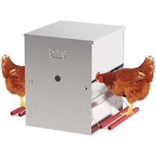 Mangeoire 2 côtés anti-nuisibles pour 30 poules - 50 kg