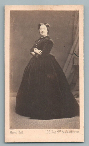 Cdv femme opulente - cdv,