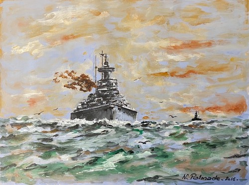 Cuirassé bismarck 1940 - bismarck,