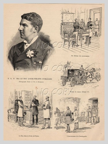 1890 illustration gravure - 1890,
