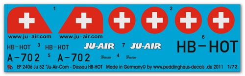 Peddinghaus decals 2406 - peddinghaus-decals, 1/72