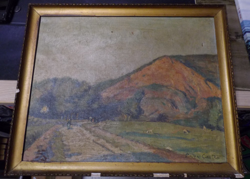 Rare tableau ancien - ancien, d'un