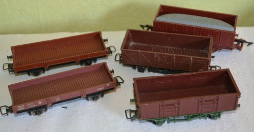 Lot wagons benne jouef - benne,