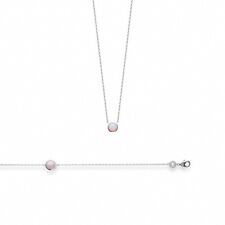 Bracelet solitaire Pierre rose