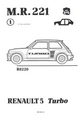 MANUEL ATELIER REVUE RÉPARATION PDF RENAULT 5 TURBO