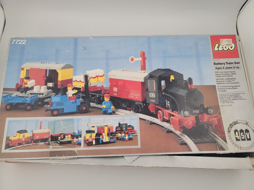 Lego 7722 battery train set - lego,