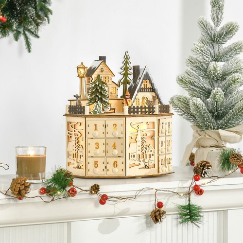 Calendrier avent en bois - de, l'avent