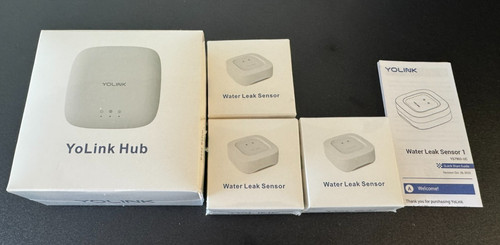 Yolink water leak starter - yolink,