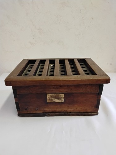 Ancienne chaufferette bois - ancienne,