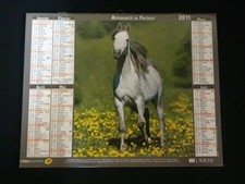 CALENDRIER ALMANACH DES POSTES ET TÉLÉGRAPHES 2011 DÉPARTEMENT HAUTE LOIRE