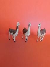 BRITAINS : CIRQUE ANIMAUX SAUVAGES BEL ENSEMBLE DE 3 LAMAS