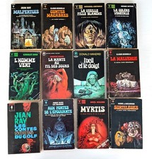 12 anciens romans Marabout Fantastique Jean Ray -et autres auteurs