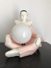 lampe colombine pierrot rose