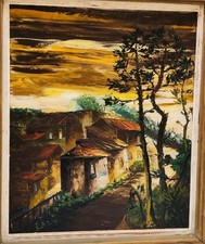 Tableau Huile Sur Toile Léon