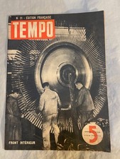 Deuxième Guerre Mondiale: "TEMPO" Magazine Italien en Français n°21 12/1942