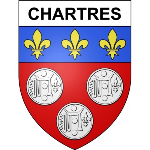 Chartres ville stickers - ville,