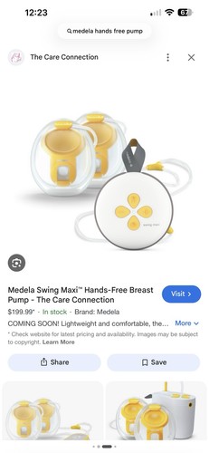 Medela swing maxi hands free - medela,