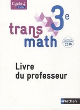 Transmath 3e : Livre du