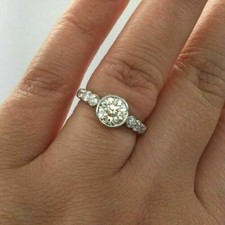 Bague de fiançailles en or