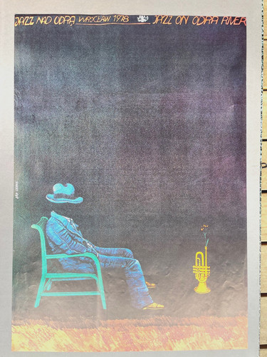 Affiche originale jazz nad - affiche,