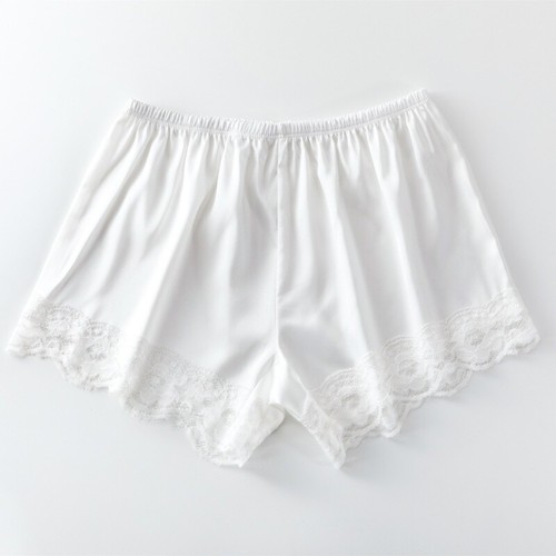 Culottes dentelle soie - dentelle, de