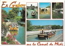 EN GABARE SUR LE CANAL DU MIDI - vues