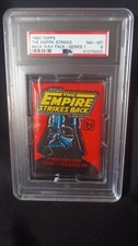 1980 topps star wars the Empire Strikes Back Wax boosters packs PSA 8 [cletius]