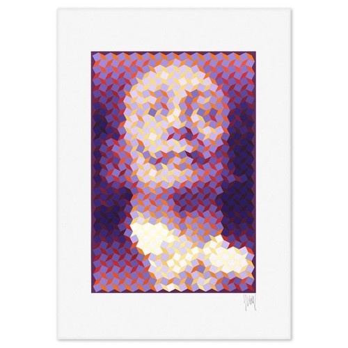 Yvaral visages dali 6 - de,