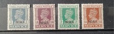 Inde-PATIALA-1940-45-lot 4