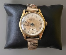 Montre Pontiac Nageur Fabrication Suisse Mécanique Plaquée Or