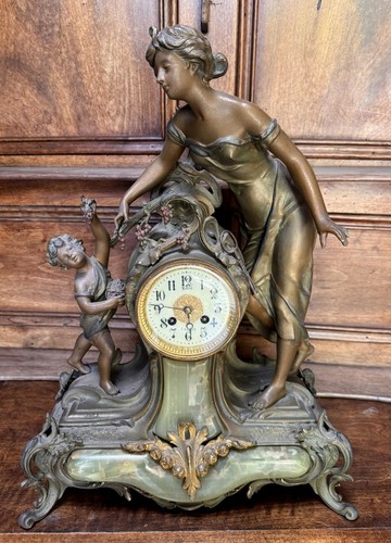 Pendule époque art nouveau - pendule,