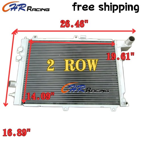 Aluminum radiator for vauxhall - aluminum,