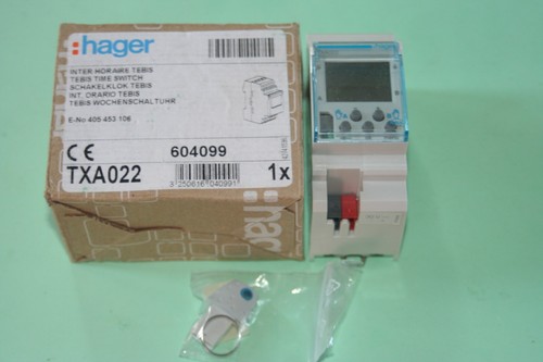 Hager inter horaire tebis - hager,