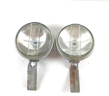 Ancienne paire de phares antibrouillard Bosch Hallogen Driving chromés ~ 16 c...